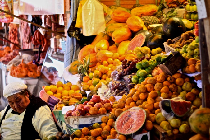 Fruits at Mercado 20 de Enero.